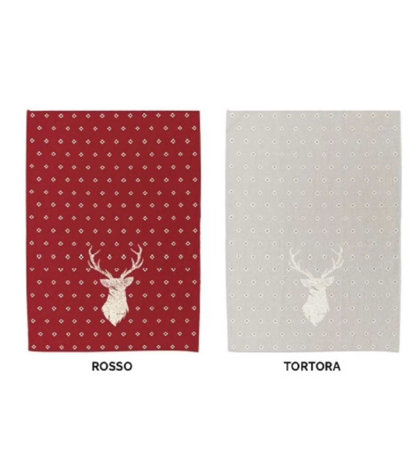 DII Strofinacci Da Cucina Classic Oversize 5 Pezzi - 100% Cotone, 45.7x71.1 Cm, Colore Blu Fumo, Assorbenti E Facili Da Lavare